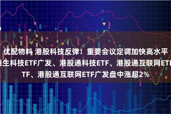 优配物料 港股科技反弹！重要会议定调加快高水平科技自立自强，恒生科技ETF广发、港股通科技ETF、港股通互联网ETF广发盘中涨超2%